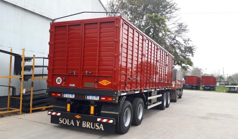 
								Acoplados SOLA y BRUSA 45 y 52,5 tn full									